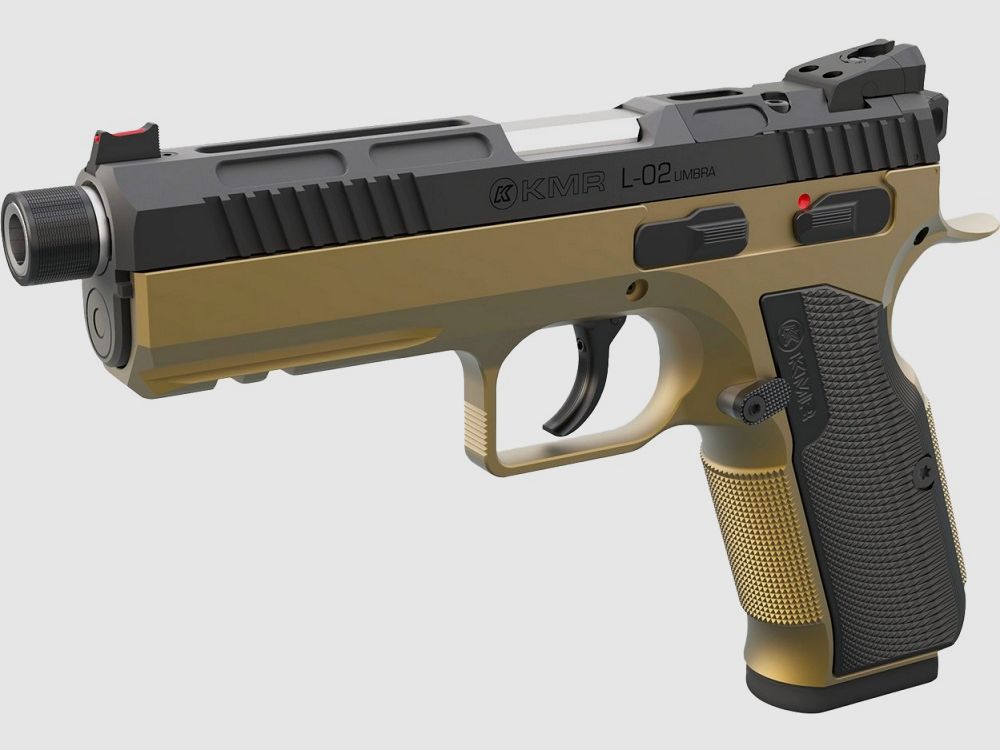 Pistolet KMR L-02 UMBRA calibre 9×19 OR Fileté