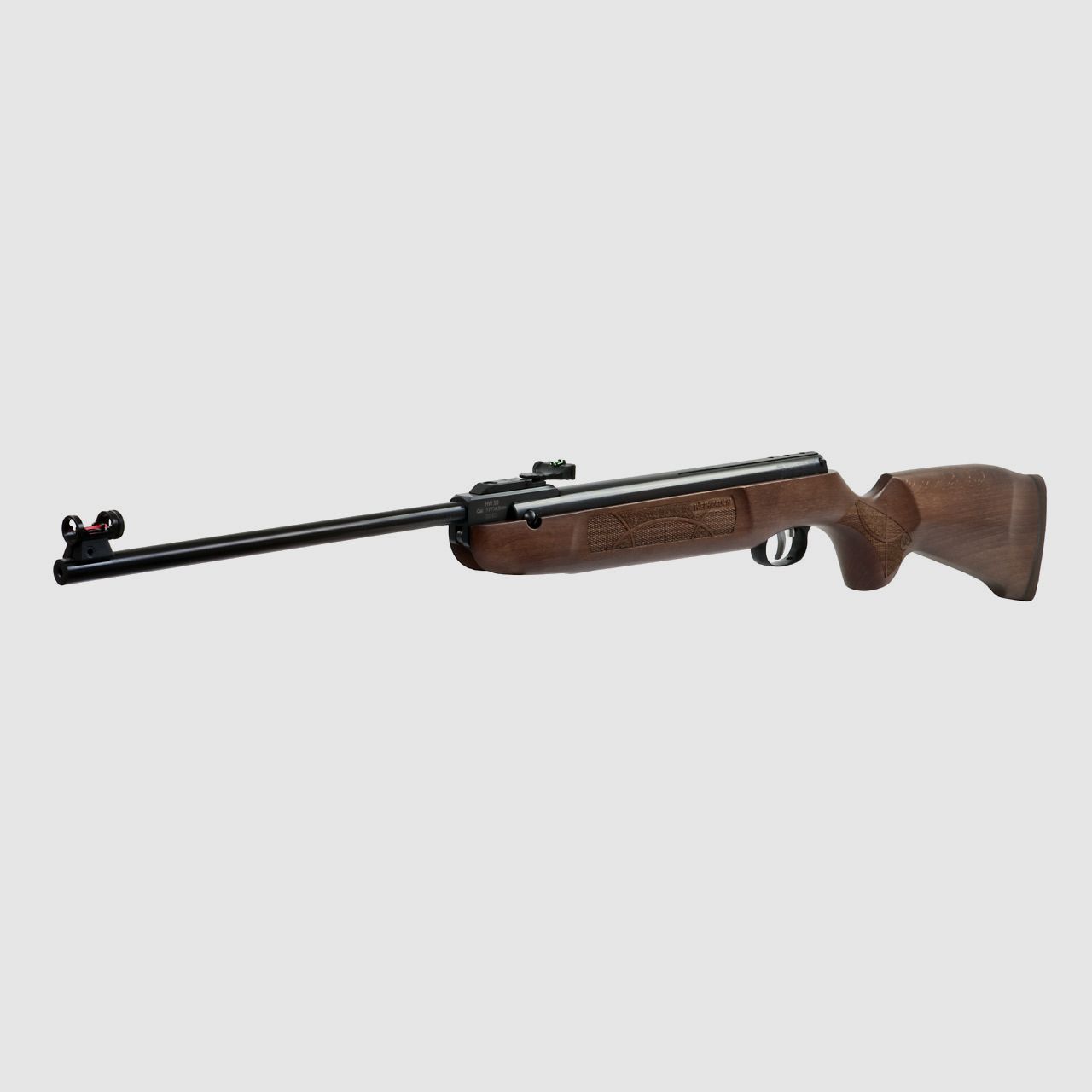 Knicklauf Luftgewehr Weihrauch HW 30 S FO Buchenholzschaft punziert Fiberoptik Kaliber 5,5 mm (P18)