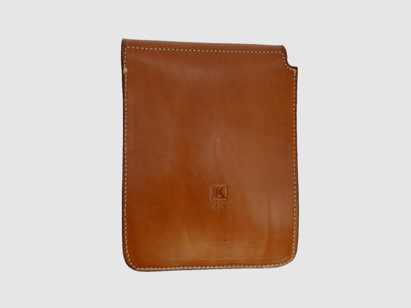 Triple K Tablettasche m/Trageriemen braun