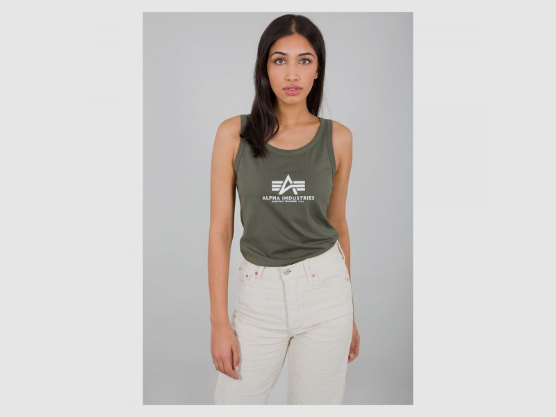 alpha industries Alpha Industries Tank Top Basic Tank dark oliv Frauen