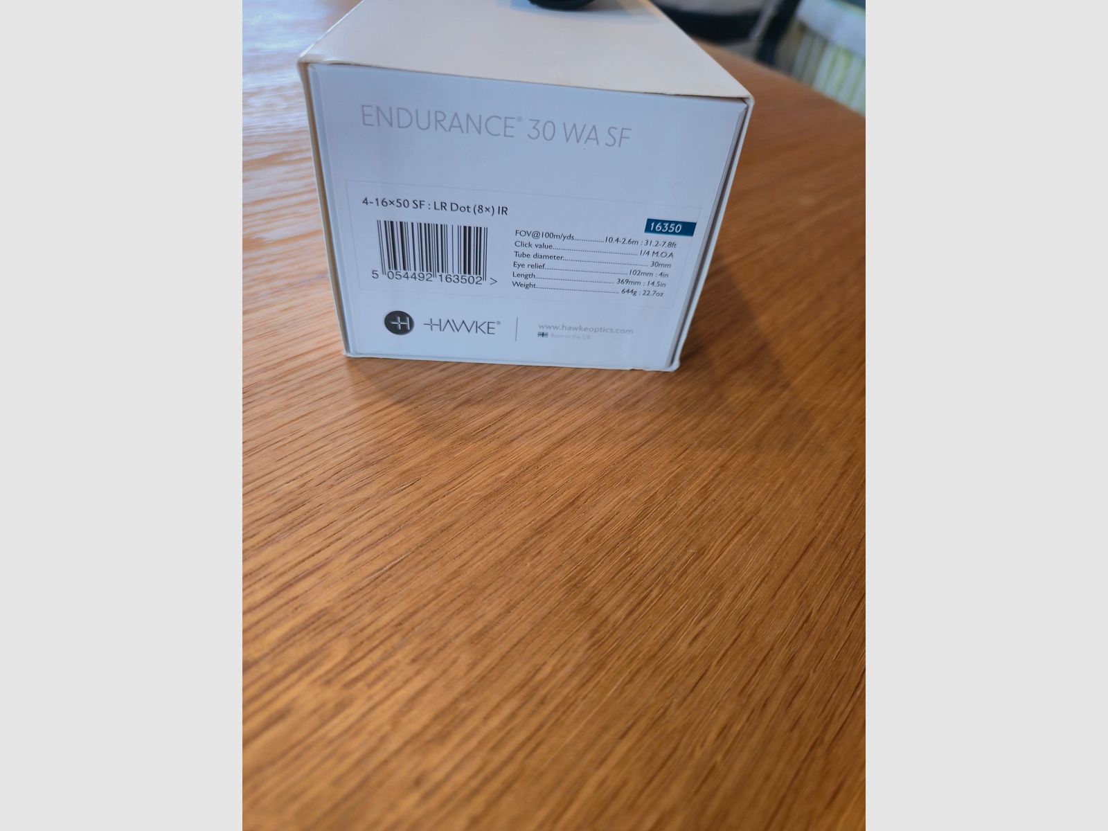 Hawke Zielfernrohr Endurance 30 WA SF 4-16×50 LR Punkt(8×) IR