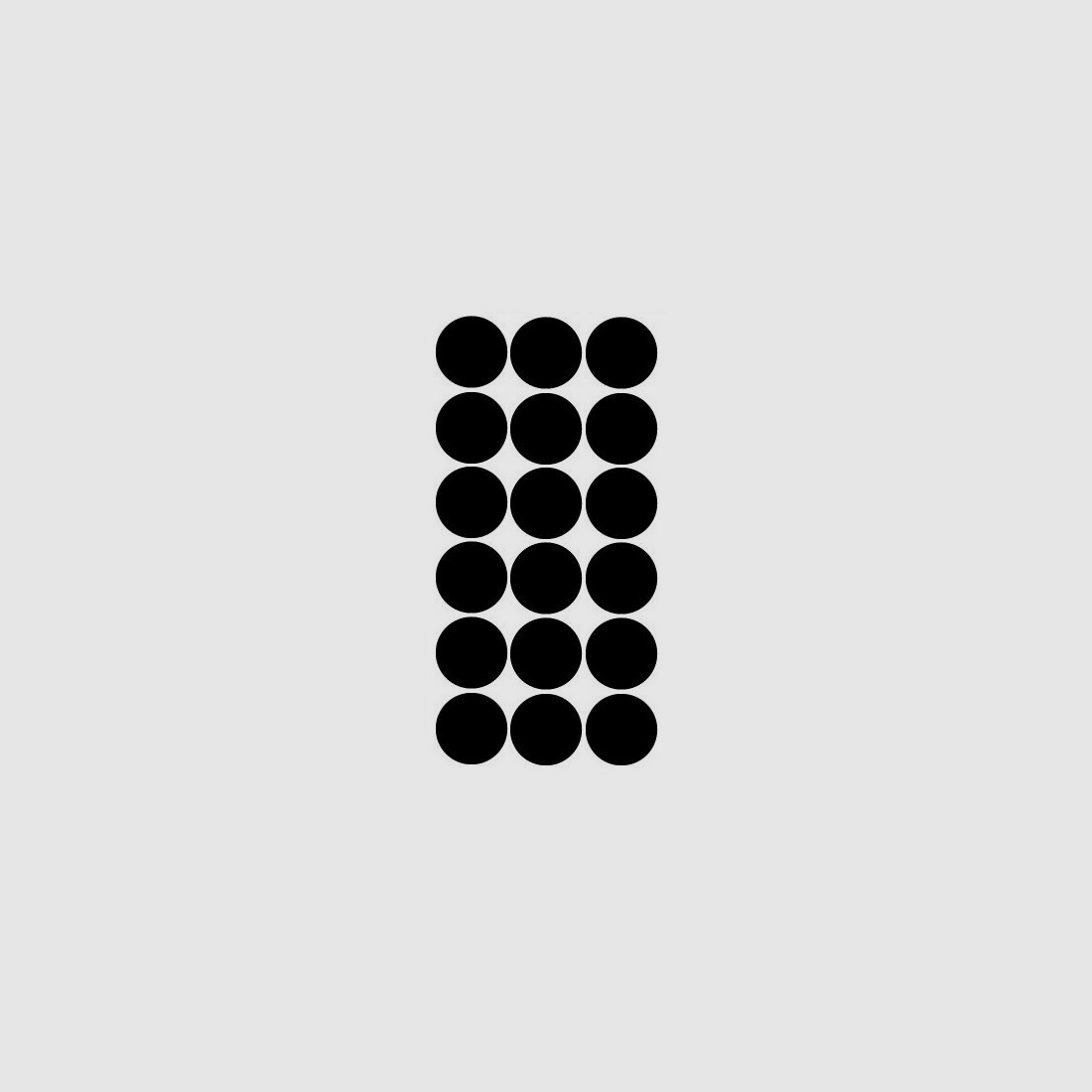 432 Schusspflaster 1" schwarz