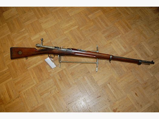 Rep. Büchse Schwedenmauser Mauser Oberndorf Fertigung Kal 6,5x55 Hülse mit 1899 + CIP + Top Lauf