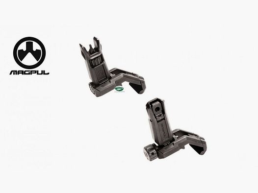 MAGPUL MBUS Front- und Rückvisier seitlich geneigt 45°