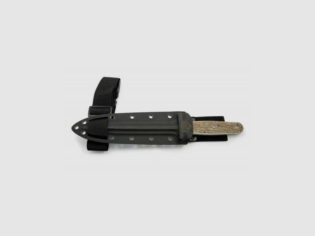 PUMA XP pig sticker 13 hunting knife POM Commando Stag