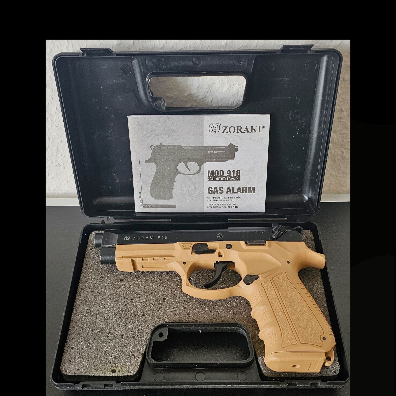 Zoraki MOD 918 Cal. 9mm P.A.K. - Top Carefree Package