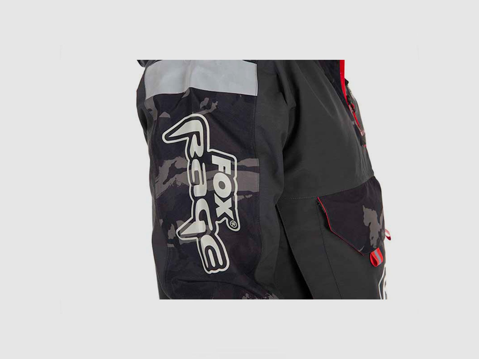 FOX RAGE – RS TRIPLE LAYER REGENJACKE Grau/Camo, Bild 19 von 23