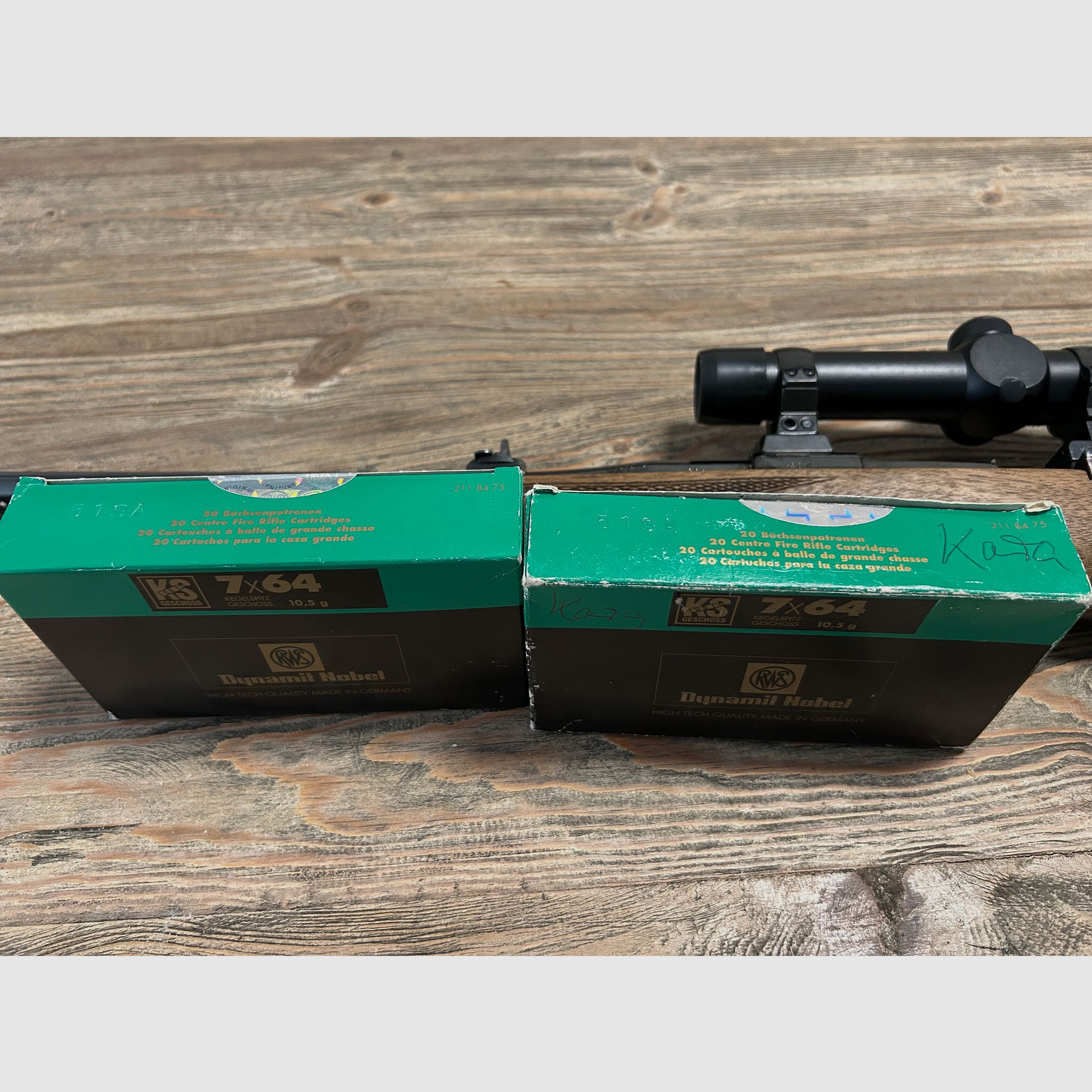 AKAH Rep. Büchse K98 7x64 mit Zielfernrohr RWS Premium 1.25-4x24