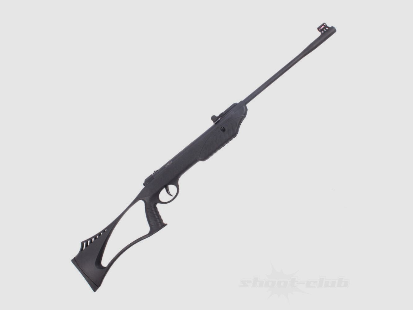 shoXx XS16 Kipplauf Luftgewehr 4,5 mm Diabolo im Biathlon Set