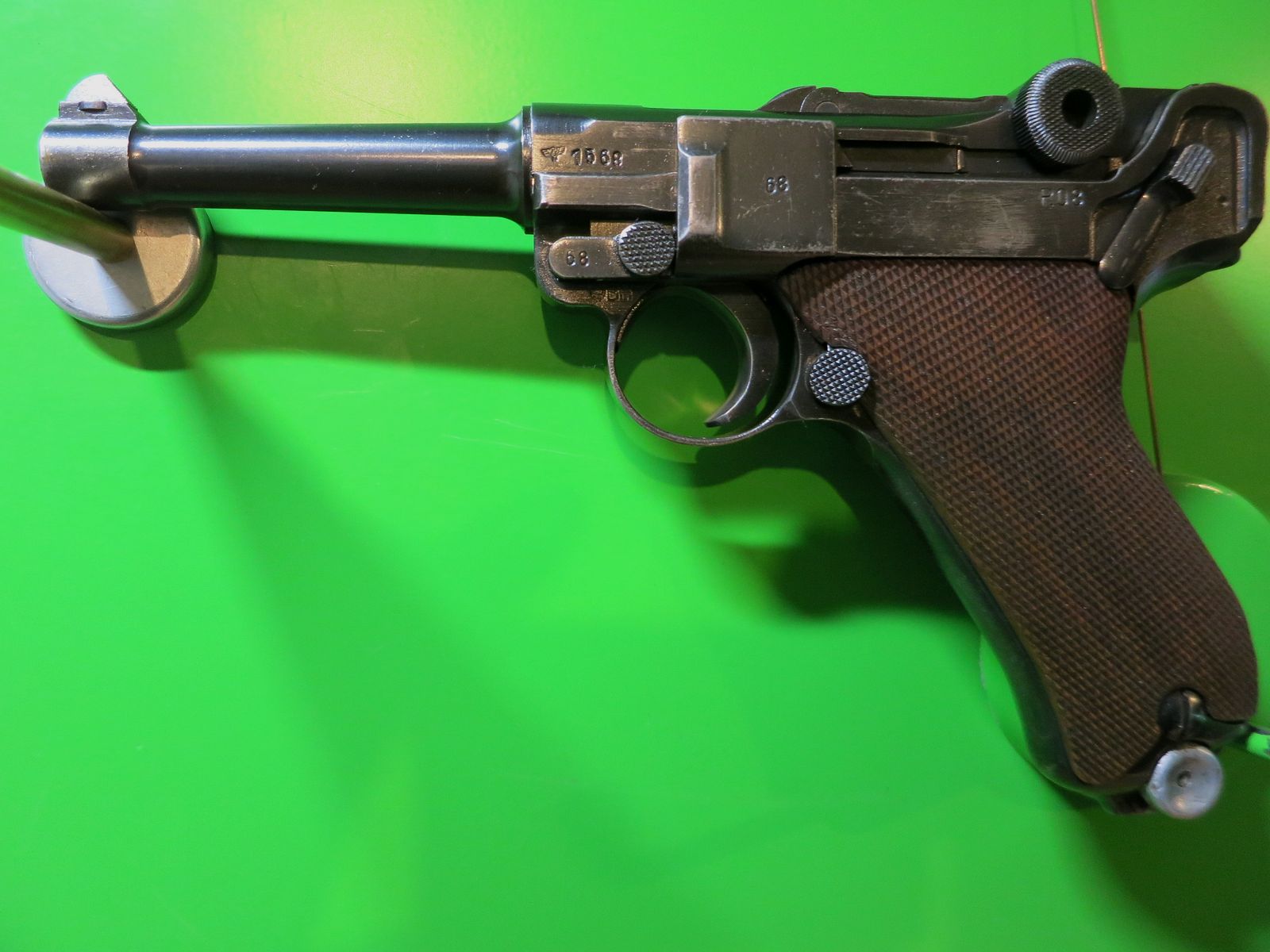 Mauser, Pistole 08, P08, 9 mm Luger, ÖBH, nummerngleich     #46-