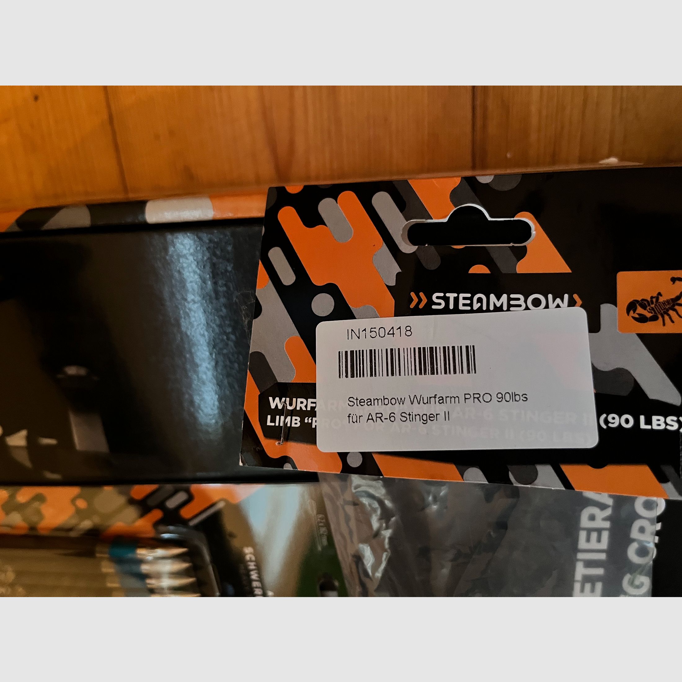 Steambow AR Stinger 2 Tactical Repetierarmbrust inkl. Zubehör