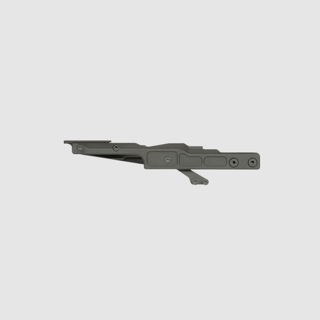 MIDWEST INDUSTRIES AK ALPHA SERIES T2 MONTAGE ZWART, afbeelding 2 van 4