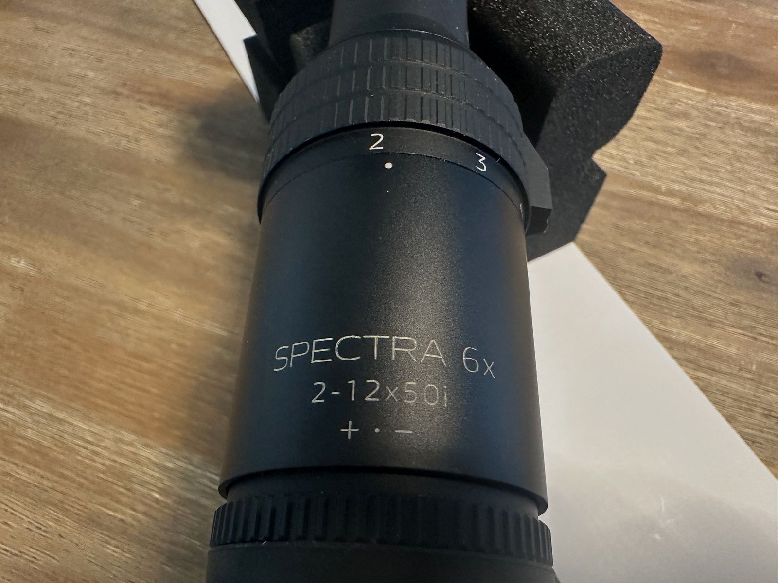 GPO Spectra 6x 2-12x50i telescopio – Cristal todo terreno de primera para la caza