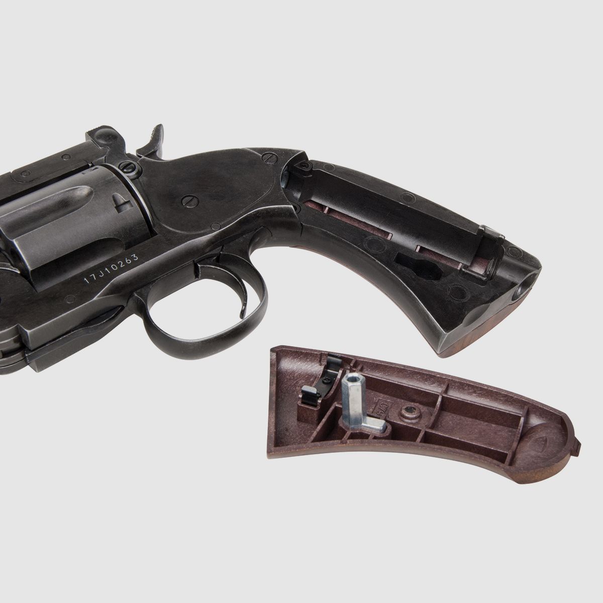 ASG Schofield 6" Vieillissement Noir 4,5mm - Air comprimé Co2, image 3 sur 11