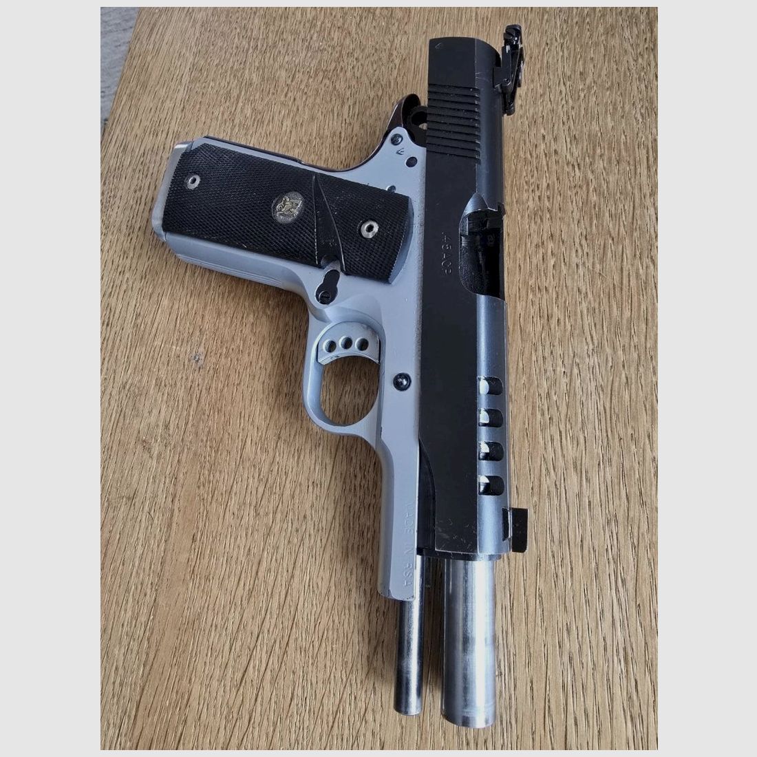 1911 Combat .45 ACP Südafrika RSA! Getunt. Inkl. IPSC Profi Zubehör!