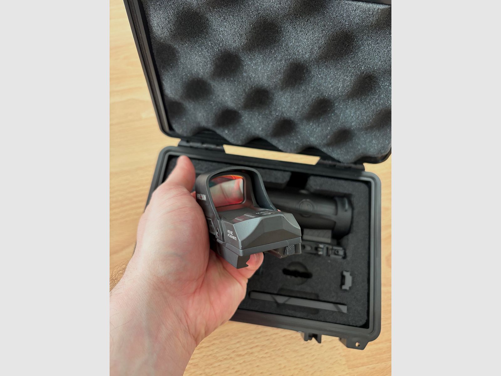 Holosun HS510C + HM3X Magnifier 