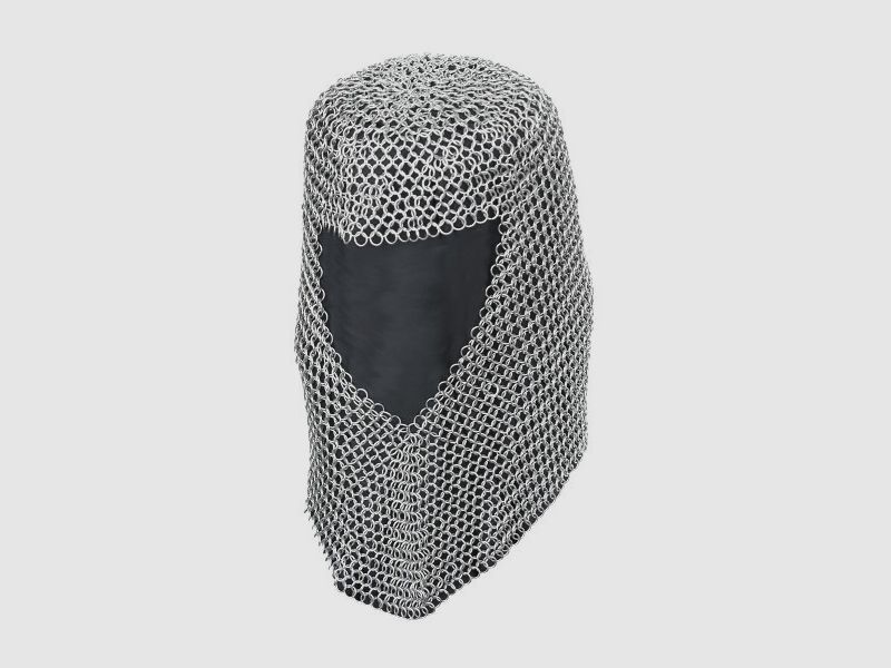 Chain hood steel with chain rings