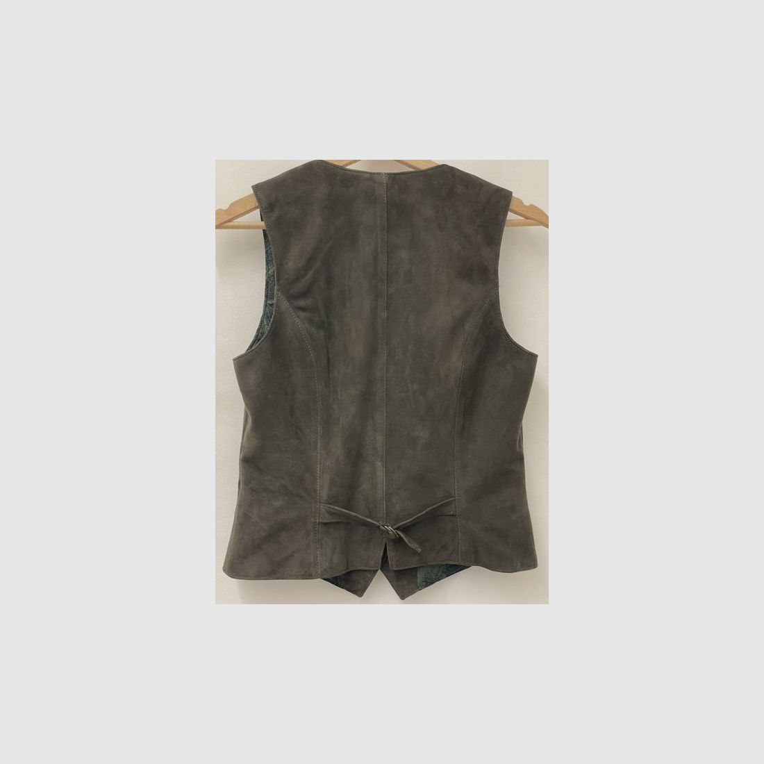 Meindl Clementine Damen Lederweste in Racing Green, Bild 2 von 2