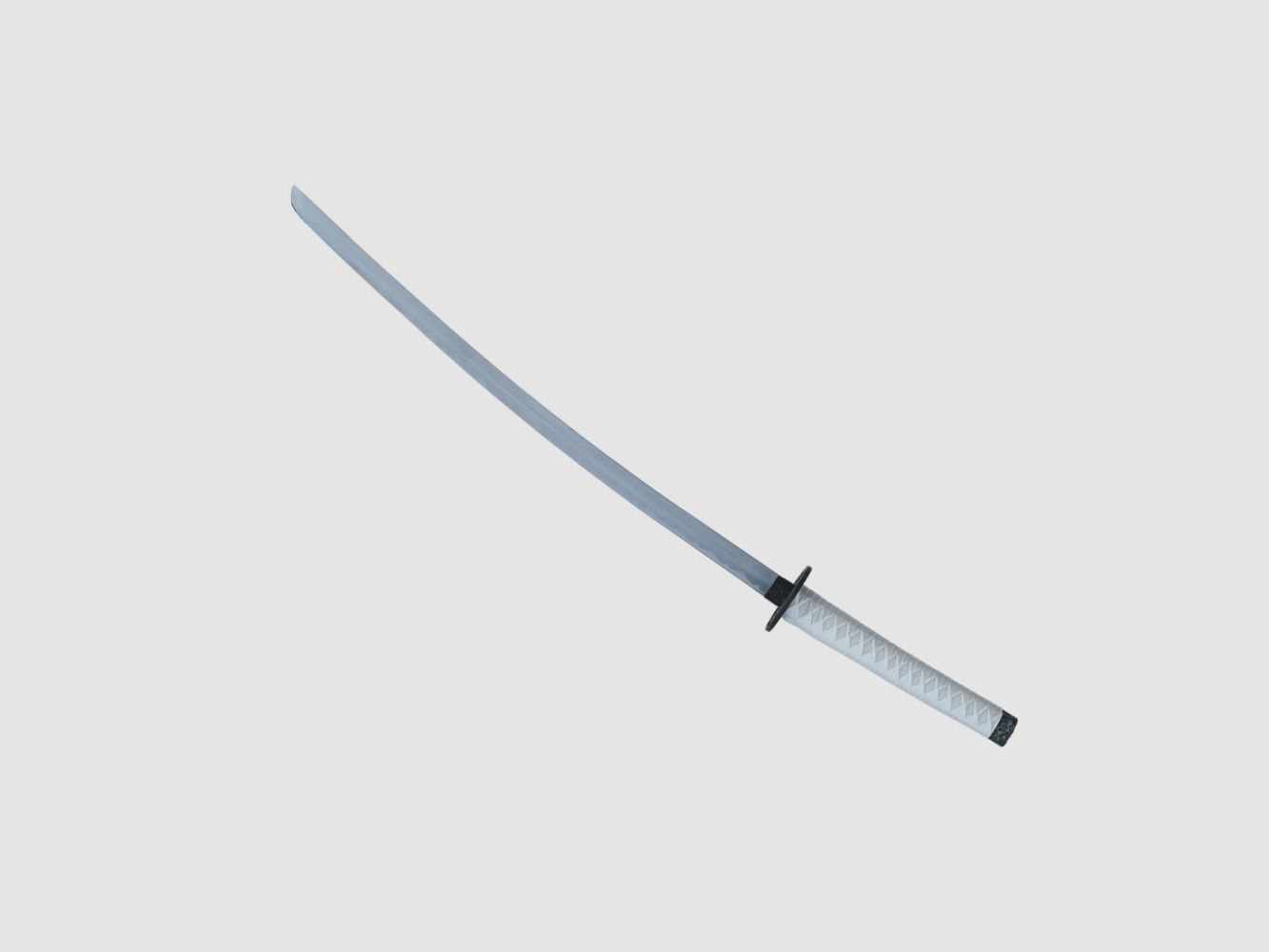 Katana white Dragon Samuraischwert mit weier Scheide