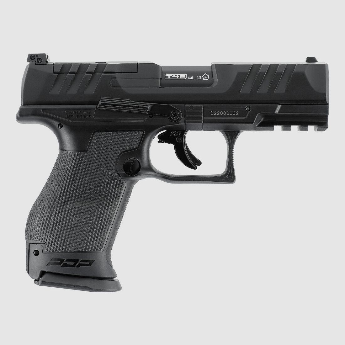 Walther PDP Compact 4" T4E Paintball Umarex Cal. .43 - nero