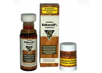 Scherell's SCHAFTOL natuurlijke kolfolie, vloeibaar – goud 50 ml