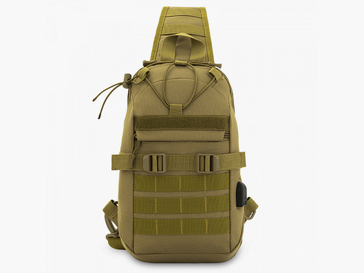 Crossbody / Tactical Outdoor Sling Bag *Khaki*