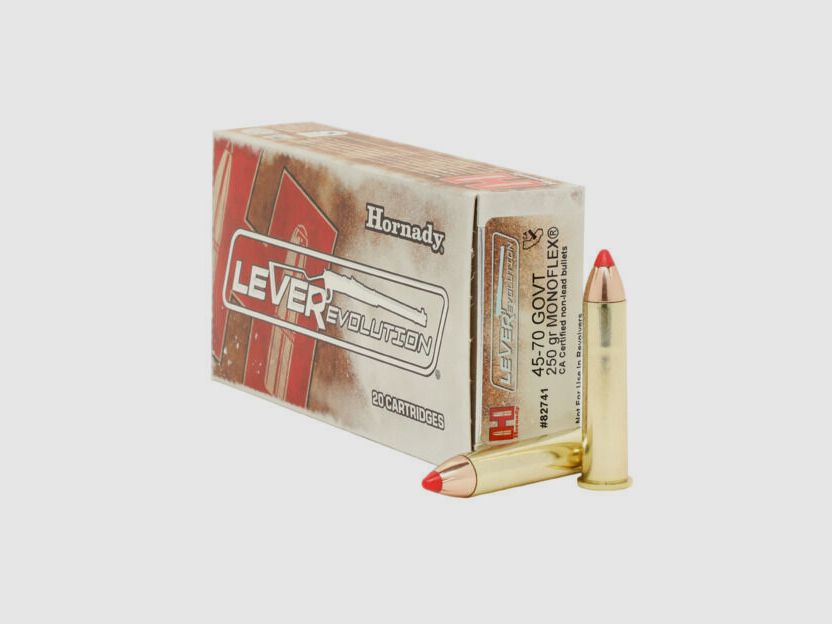 Hornady 250grs Monoflex LVREV 20STK .45-70Gov.