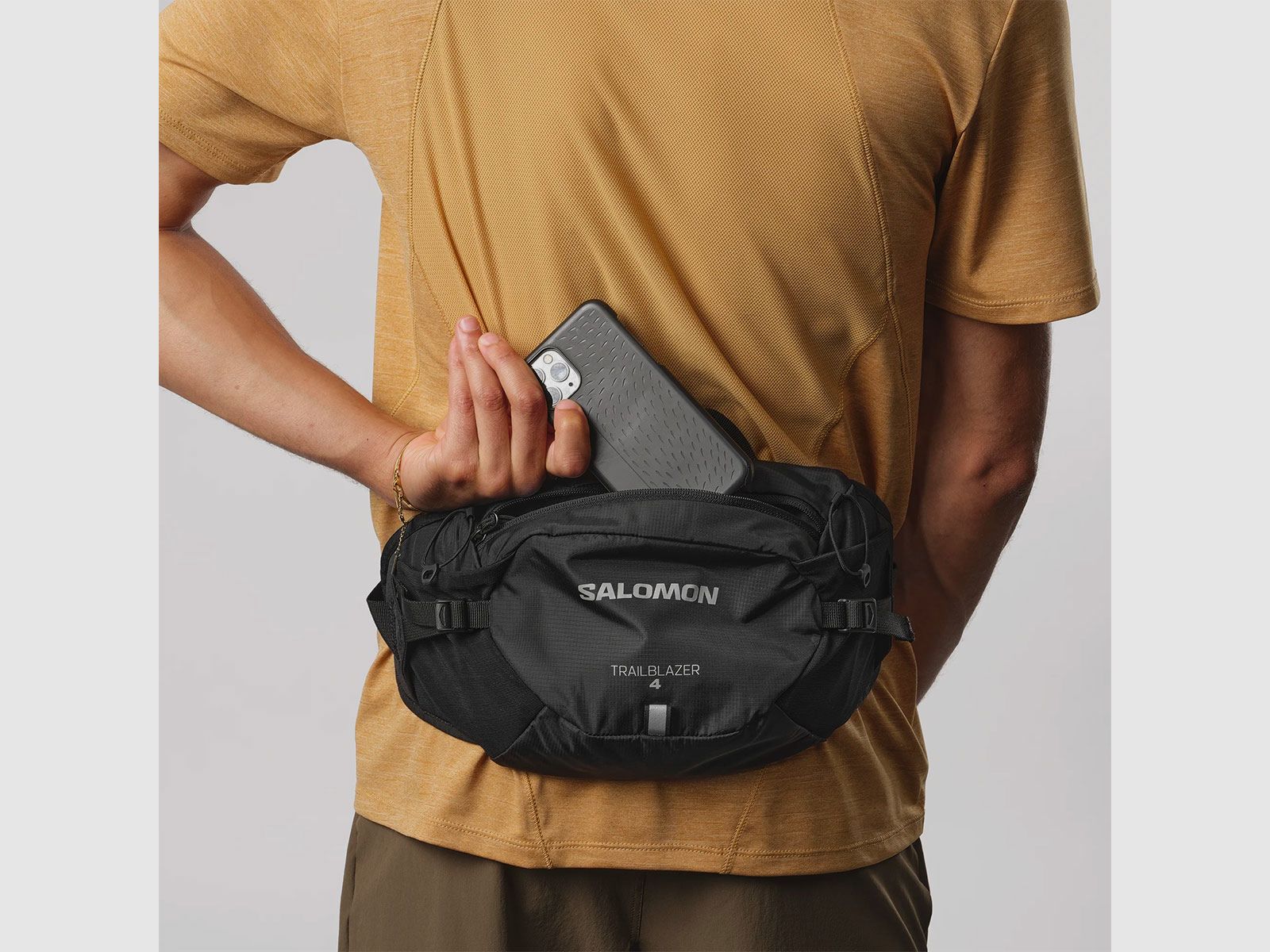 MARSUPIO – SALOMON – TRAILBLAZER BELT Black/Alloy, image 6 of 8
