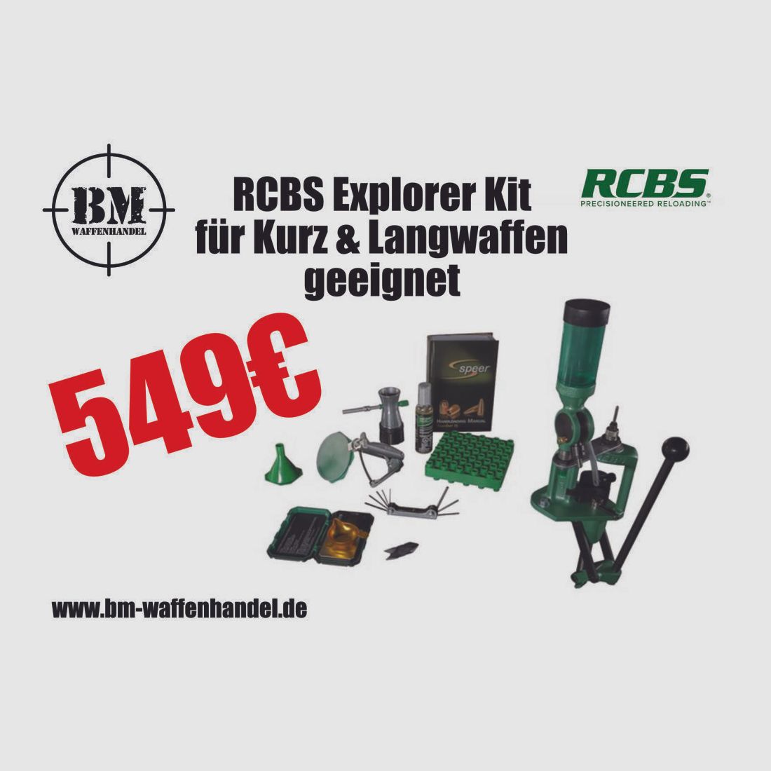 RCBS Explorer Wiederlade Kit