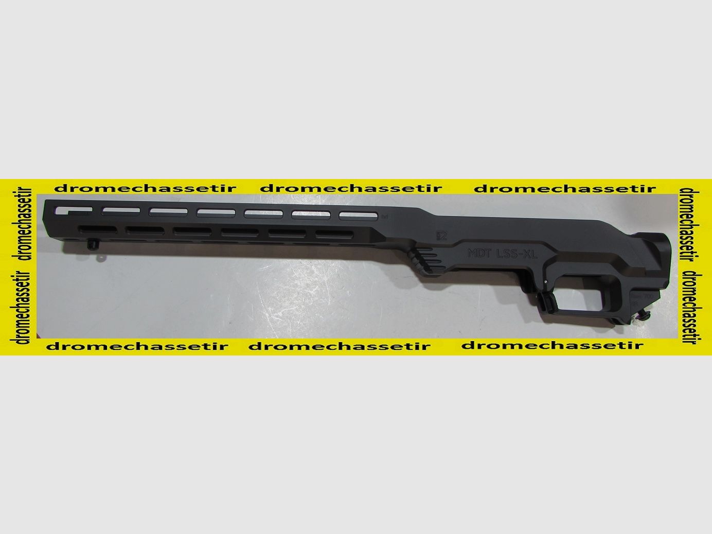 Chassis MDT LSS XL Gen 2, pour remington 700 action courte , fixed, noir, image 2 sur 2