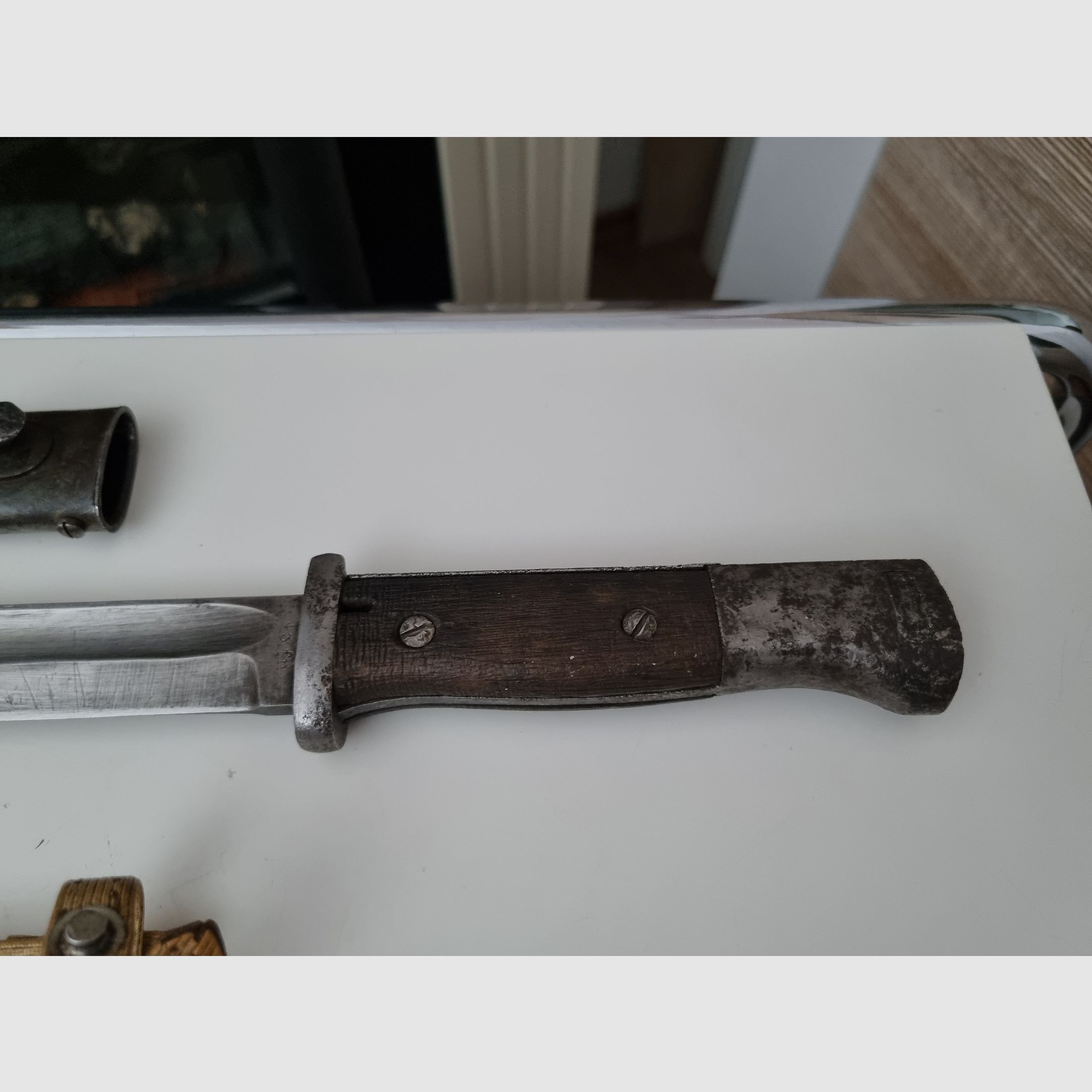 3x Bajonett, Dolch, Messer