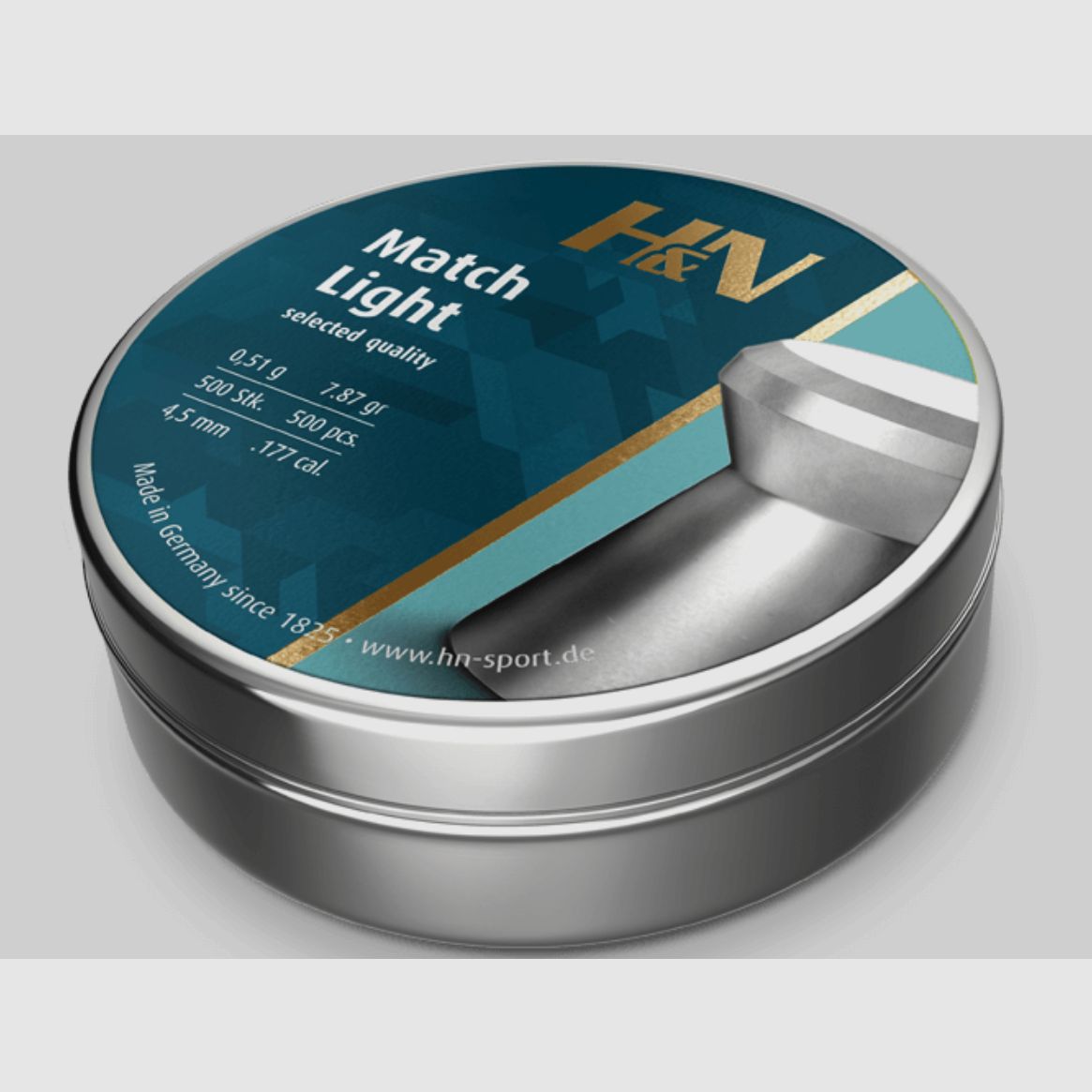 H&N Match Light – Diabolo Caliber 4.5 mm