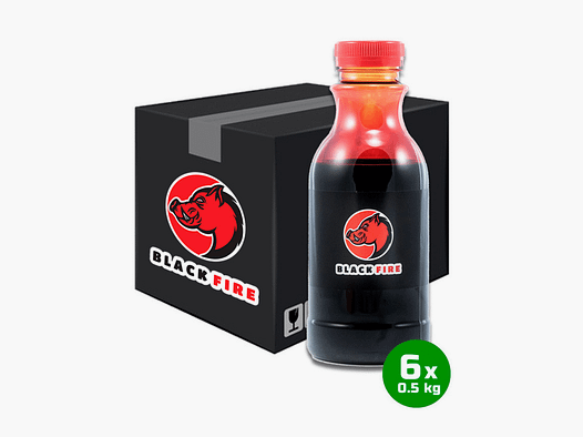 Pack de 6 botellas de aroma Black Fire Original