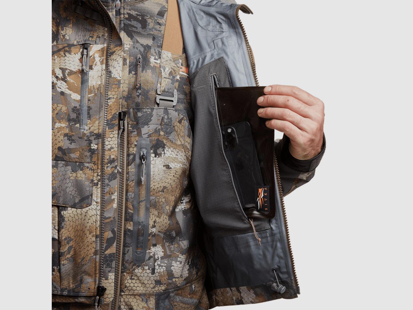 Sitka Delta PRO veste de pêche pour le wading Optifade Timber, image 9 sur 12