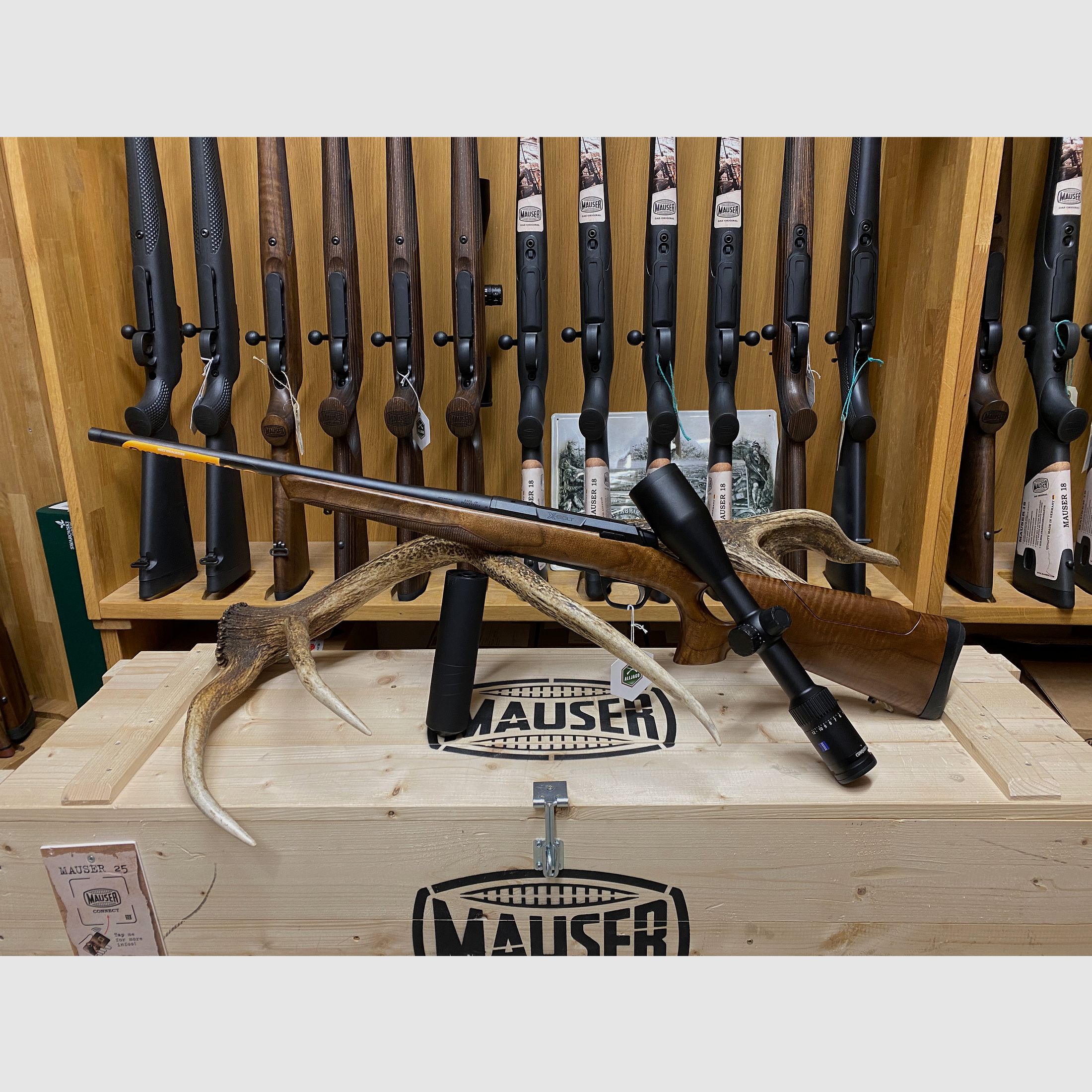 Browning X-Bolt 2 Nordic Eclipse, with Zeiss Conquest V4 3-12x56