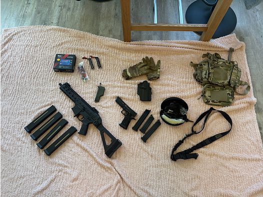 Airsoft Set ab 18 - mit Phylax Rookie x Double Edge Und Pit Viper + Gear