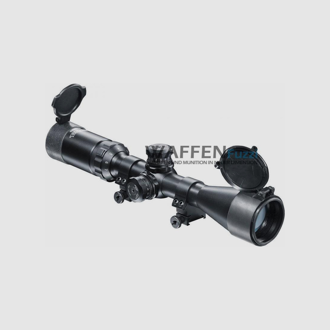 Walther 3-9x44 Sniper Scope non-illuminated for 22 mm rail
