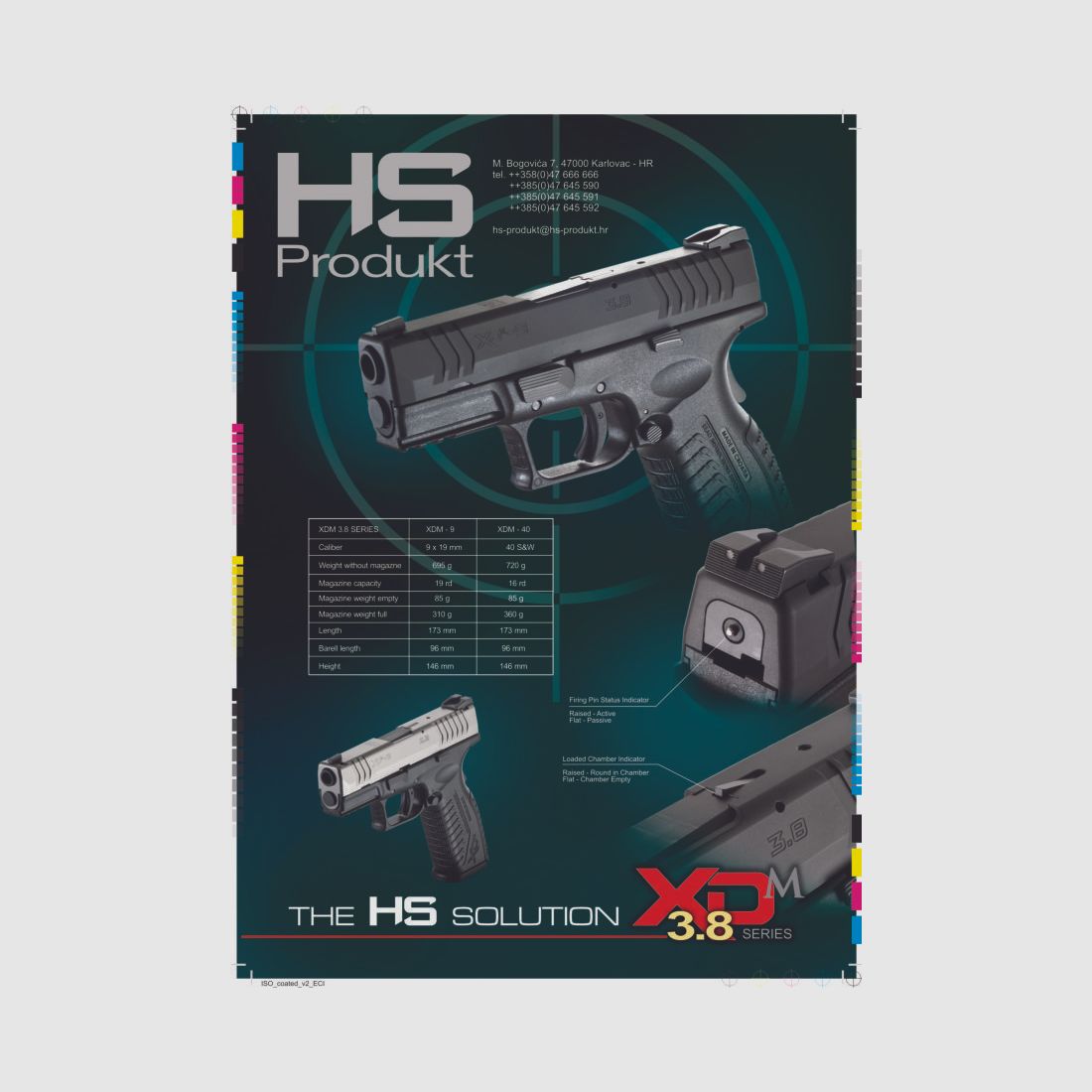 HS Produkt XDM-9 3.8 cal 9X19
