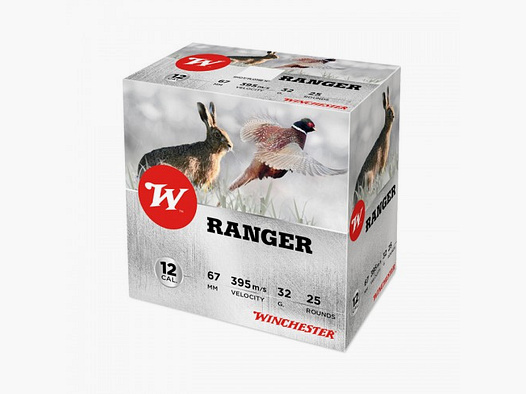 Winchester Ranger .12/67 32g #7 (2,5mm) 25 Patronen