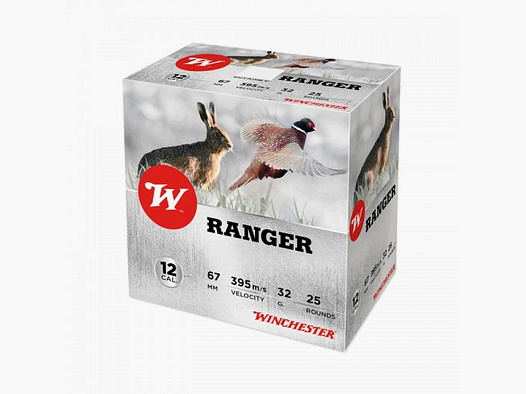 Winchester Ranger .12/67 32g #7 (2,5mm) 25 cartuchos
