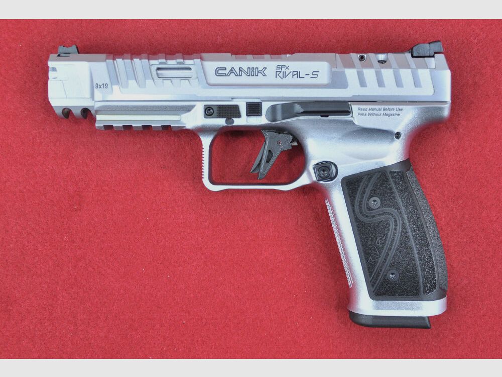 Canik TP9 SFx Rival-S chrome 9mm Luger, image 1 sur 3