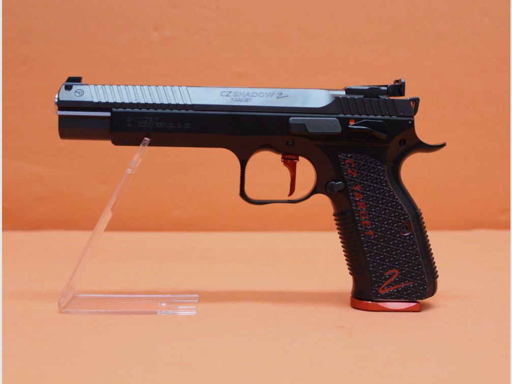 CZUB Ha.Pistole 9mmLuger CZUB CZ SHADOW2 TARGET 6" SA-Abzug/ 153mm Lauf/ @3 Magazine CZ 75 (9mmPara/9x19)