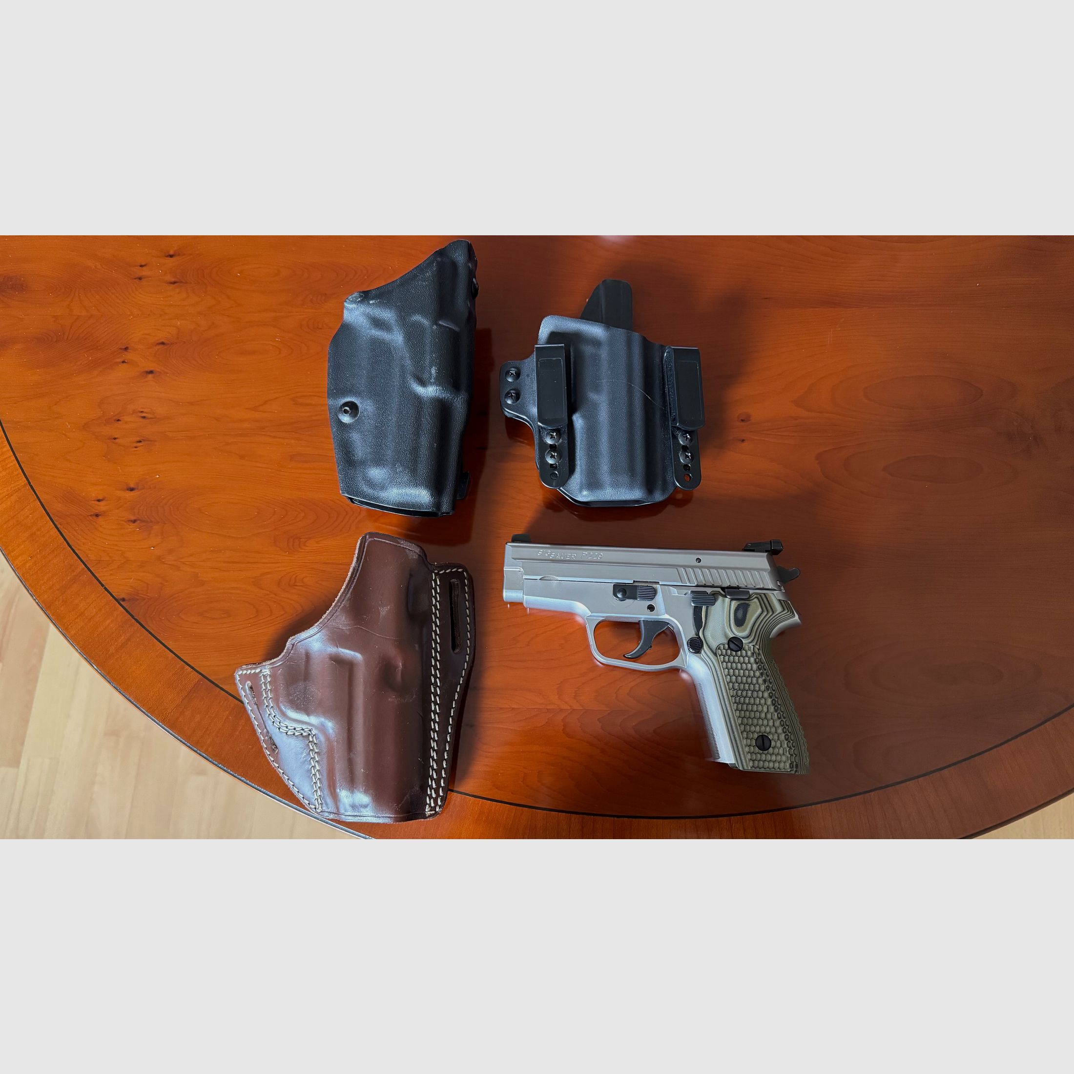 Sig P229 Acero + Funda + Munición / Paquete Todo Incluido / Hecho en Alemania