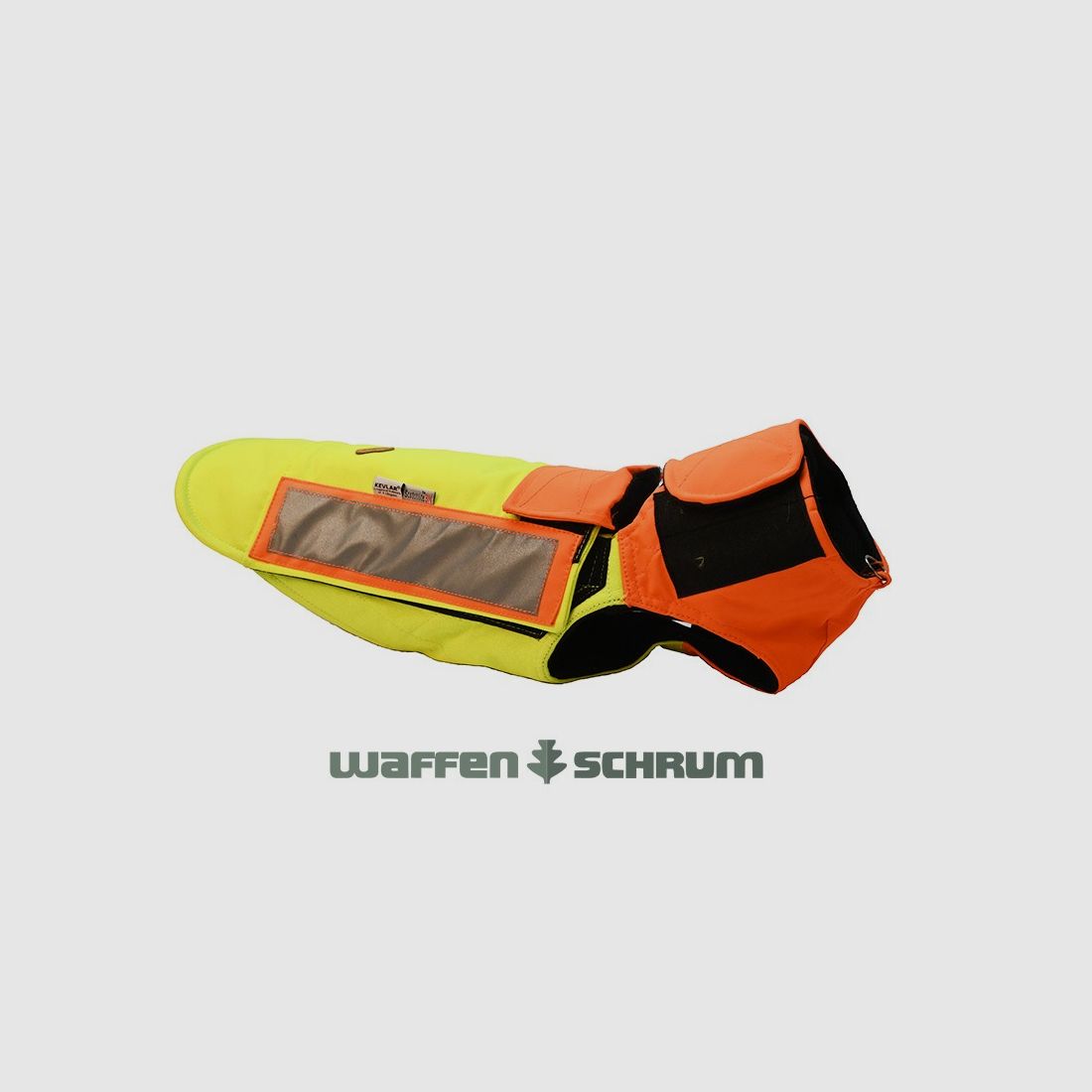 Hubertus Hundeschutzweste Kevlar Orange