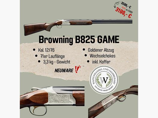 Browning B825 Game 12/76