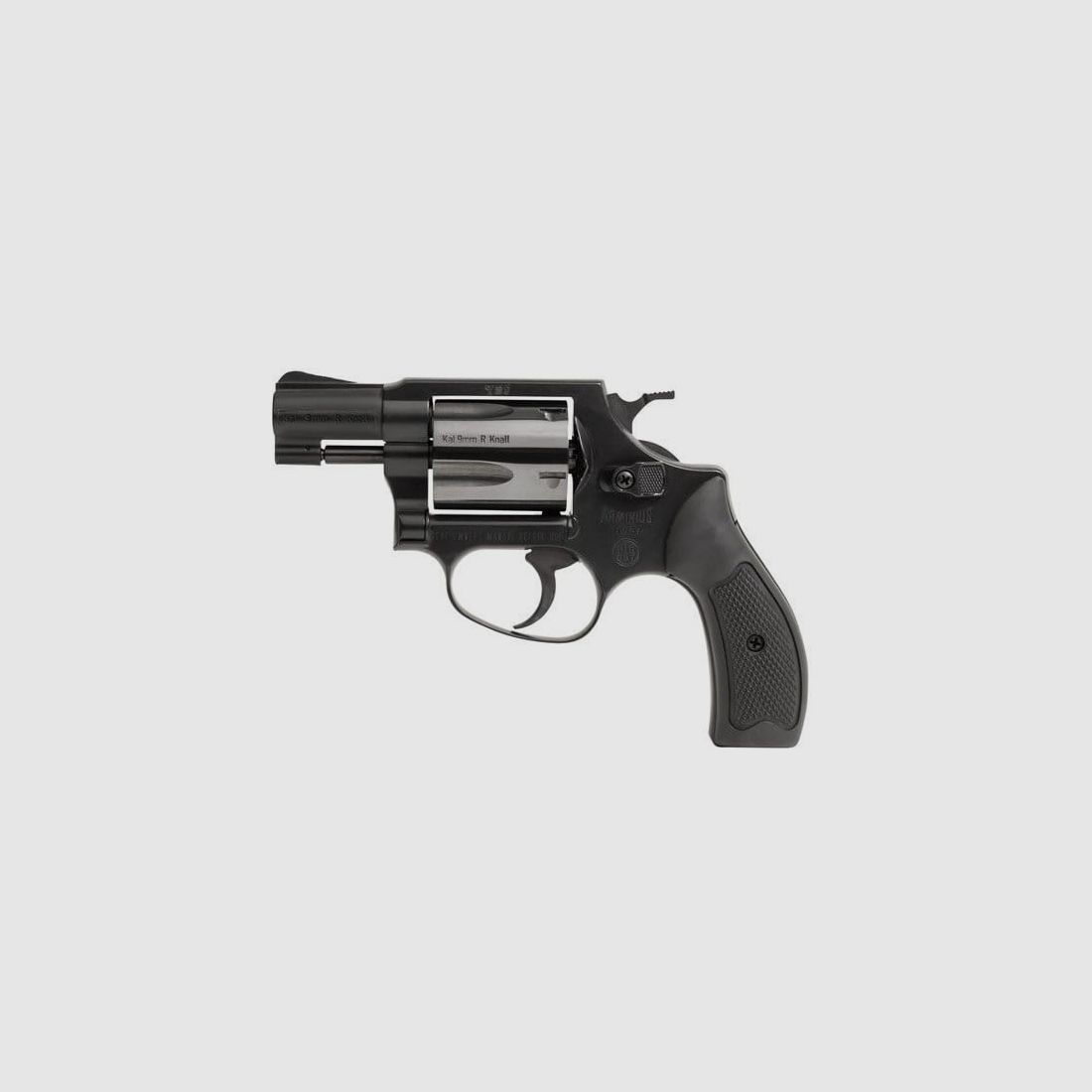 Weihrauch HW 37 Schreckschuss Revolver brüniert 9 mm R.K.