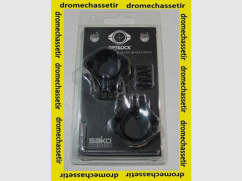 ANELLI DI MONTAGGIO BRONZO OPTILOCK 25,4MM EXTRA BASSO PER MIRINO 51 a 59mm, Ref S1300923