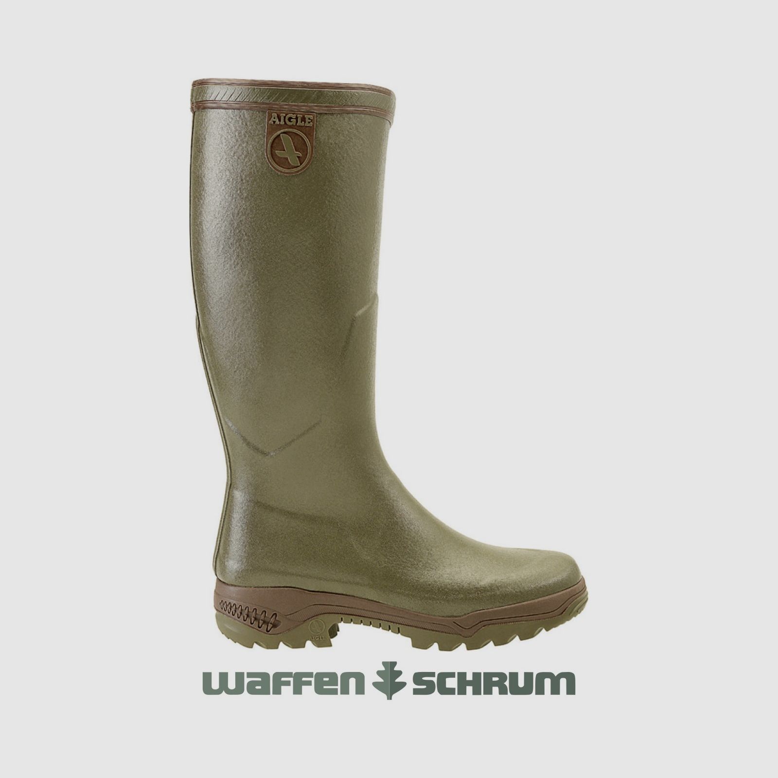 Aigle Gummistiefel Parcours2 Jersey Khaki