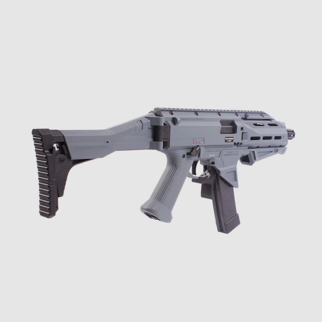 ASG	 CZ Scorpion EVO 3 A1 ATEK SAEG 6mmBB Battleship Grey-Dua