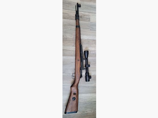 Ares K98 1,6 joule 6mm BB + CNC Schiene Goetland Visier